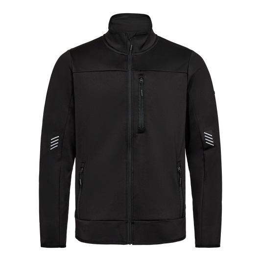 Midlayer-Komplettstrickjacke