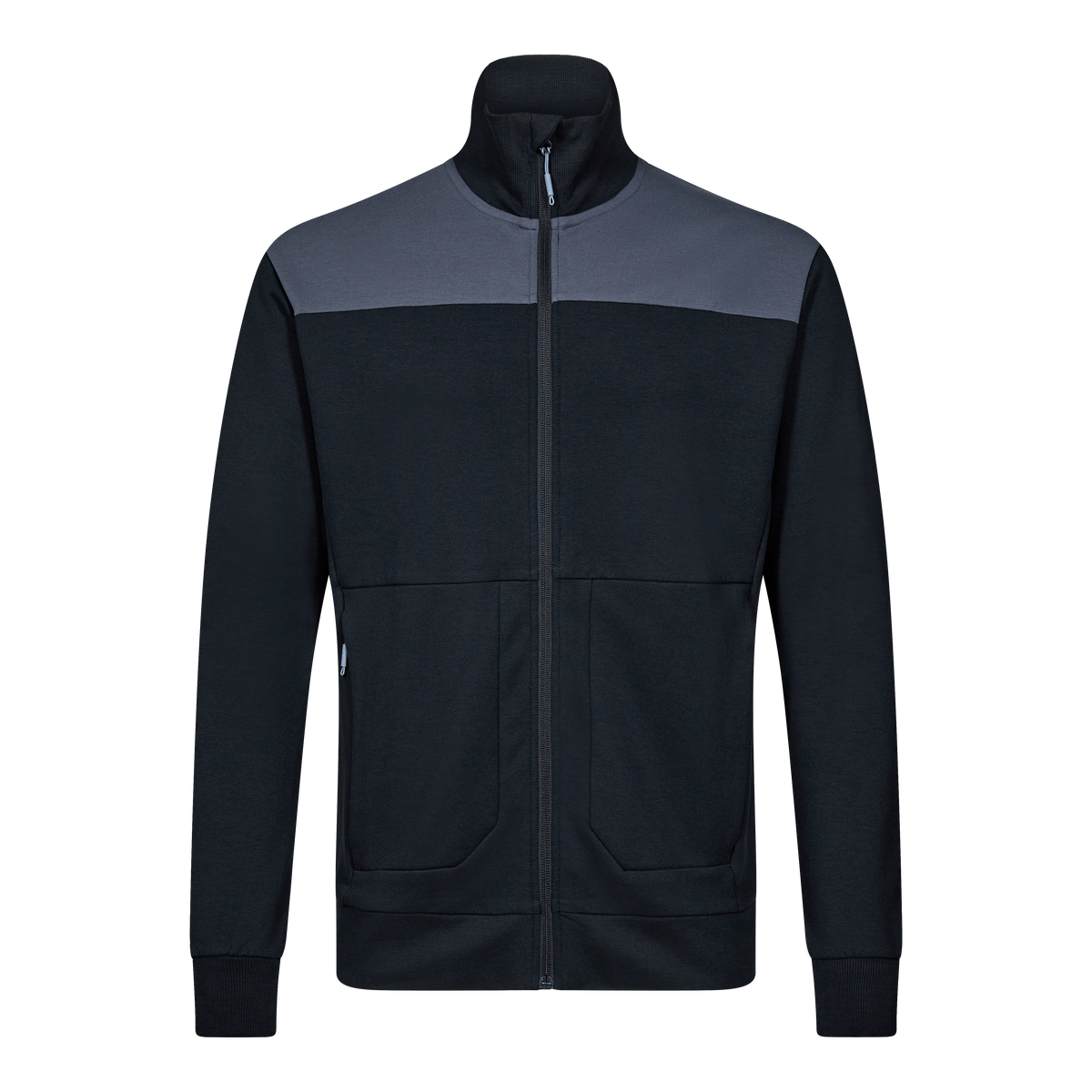 Entire Sweatcardigan mit Kragen