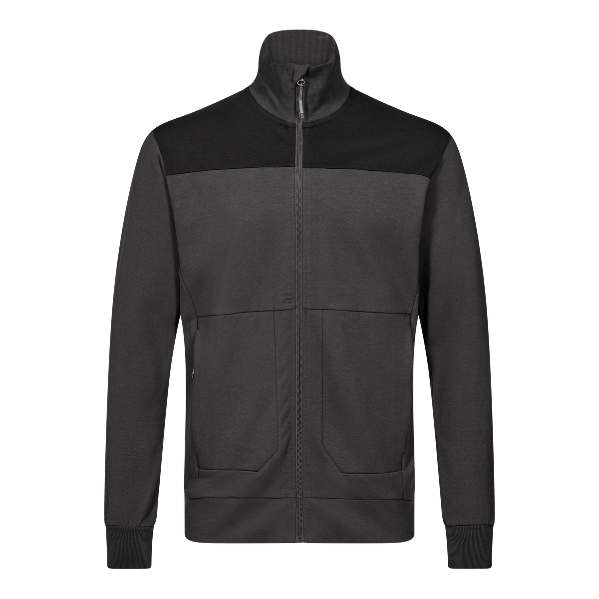 Entire Sweatcardigan mit Kragen