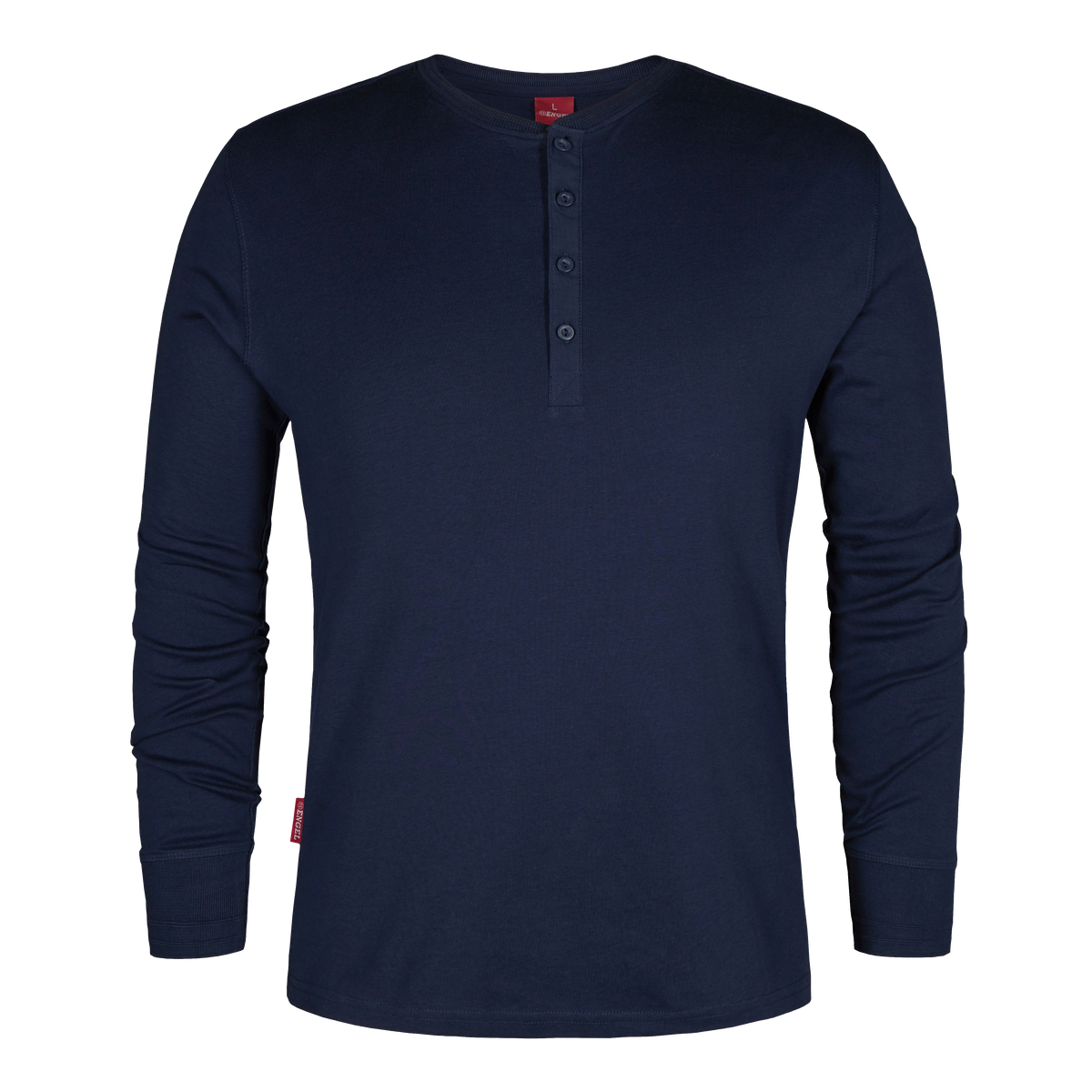 Extend Grandad langarm-Shirt
