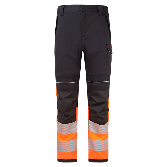 Spodnie trudnopalne Modaflame Work PW3 klasa ostrzegawcza 1
