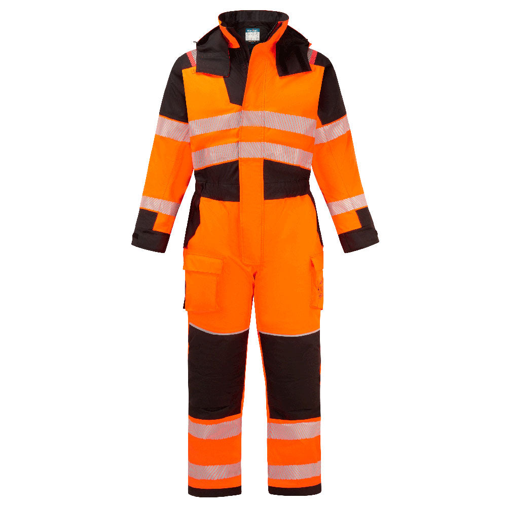 Kombinezon zimowy PW3 Modaflame Rain+ Hi-Vis Multi-Norm FR — Pomarańczowy/Czarny