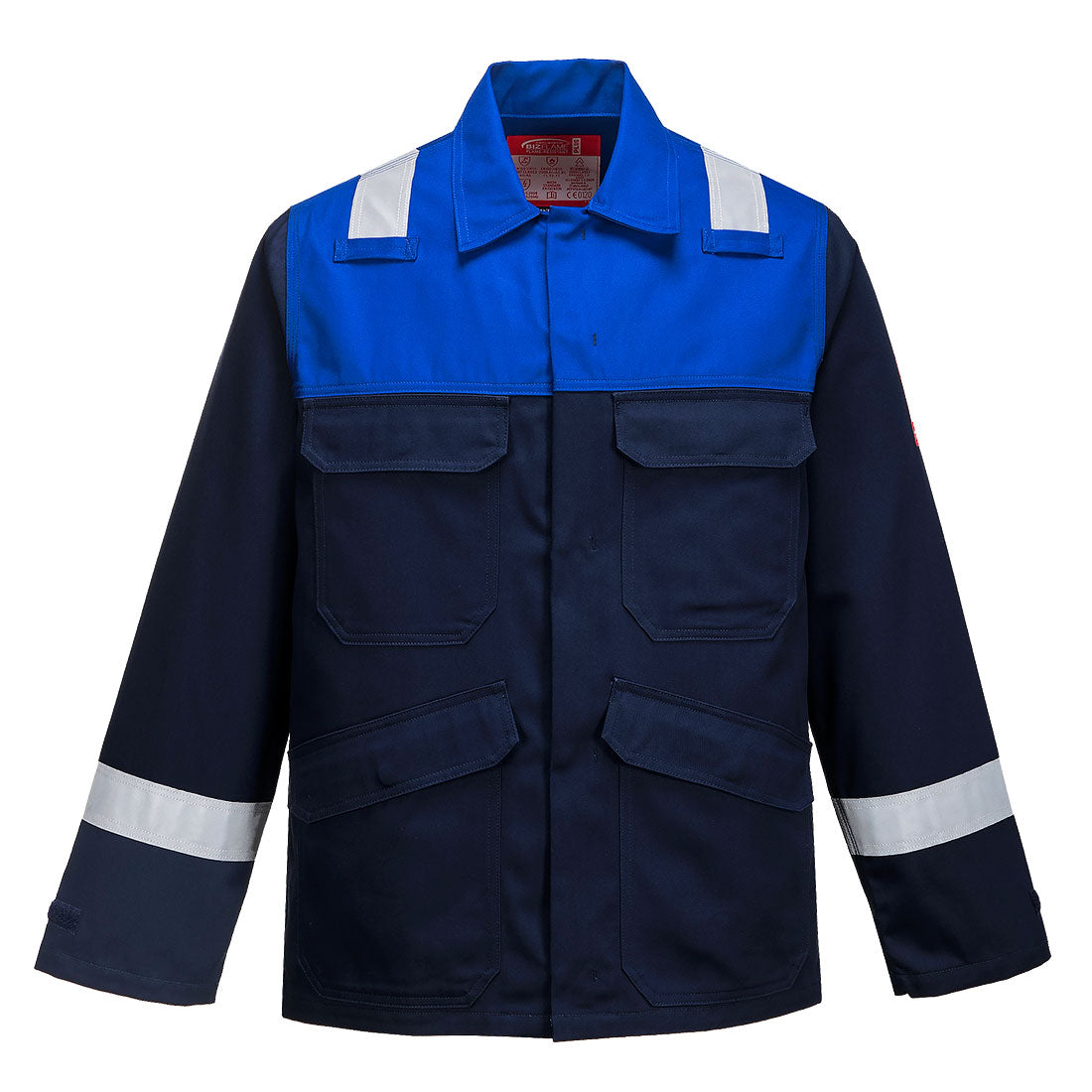 Bluza trudnopalna Bizflame Plus — Granat/Niebieski
