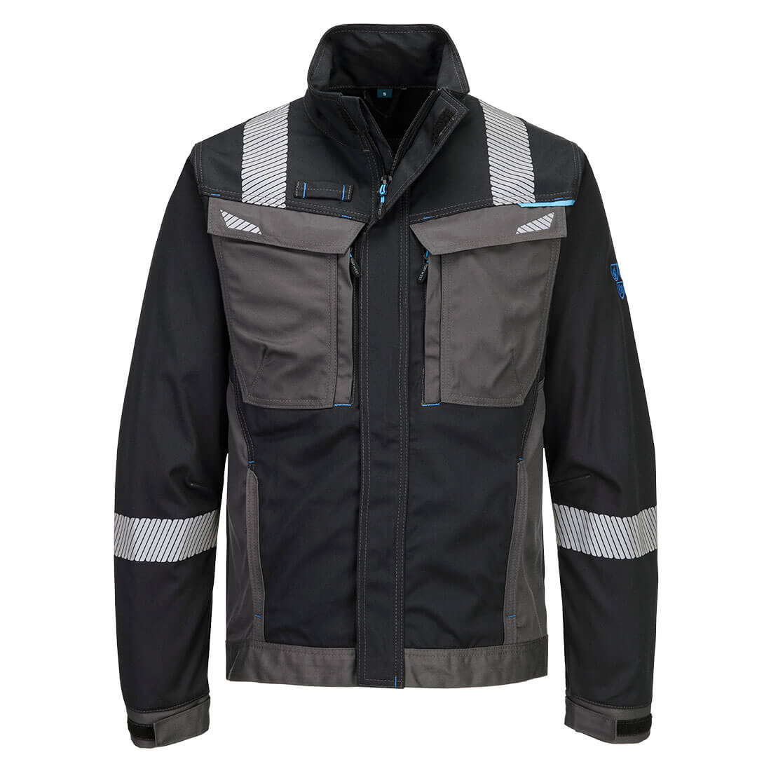 Trudnopalna bluza multiochronna WX3 Modaflame — Czarny