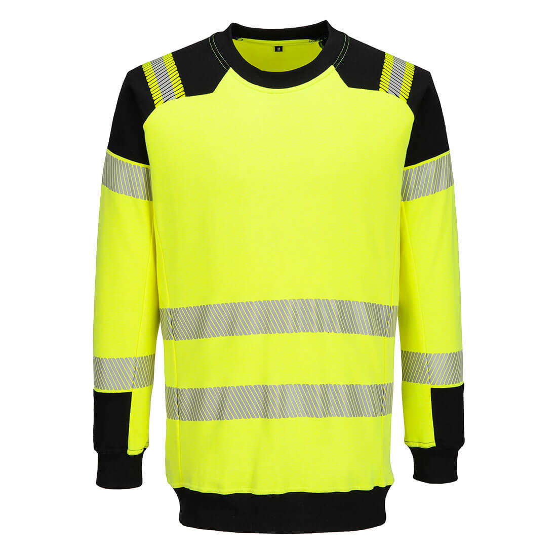 Bluza ostrzegawcza trudnopalna PW3 Modaflame — Żółty/Czarny