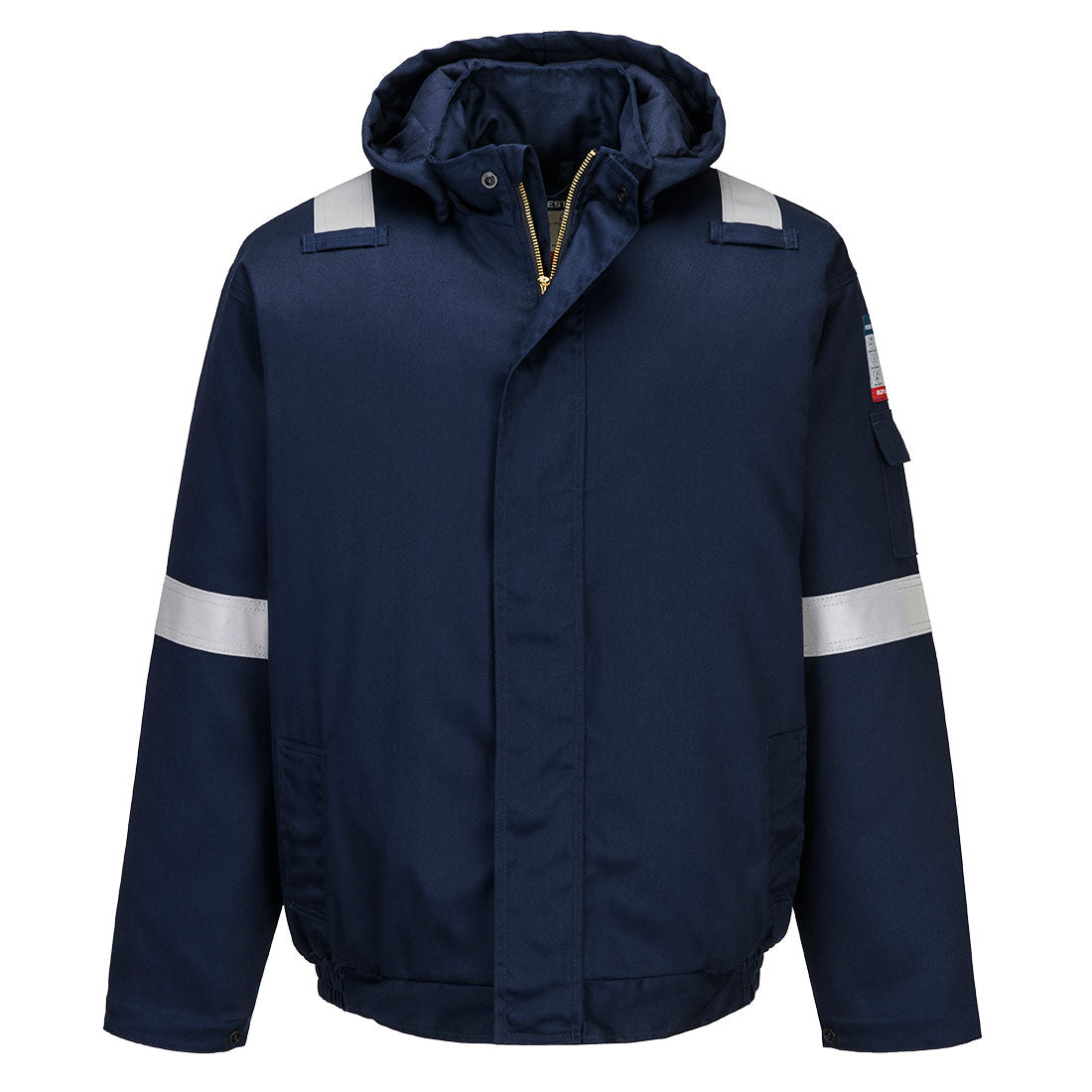 Kurtka ocieplana Bomber Bizflame Work+ FR — Granatowy