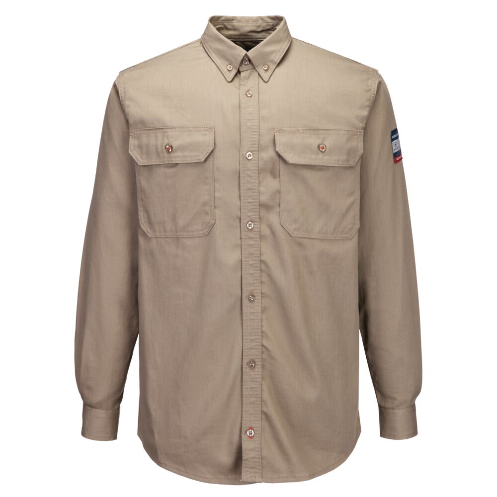 Koszula trudnopalna Bizflame 88/12 — Khaki