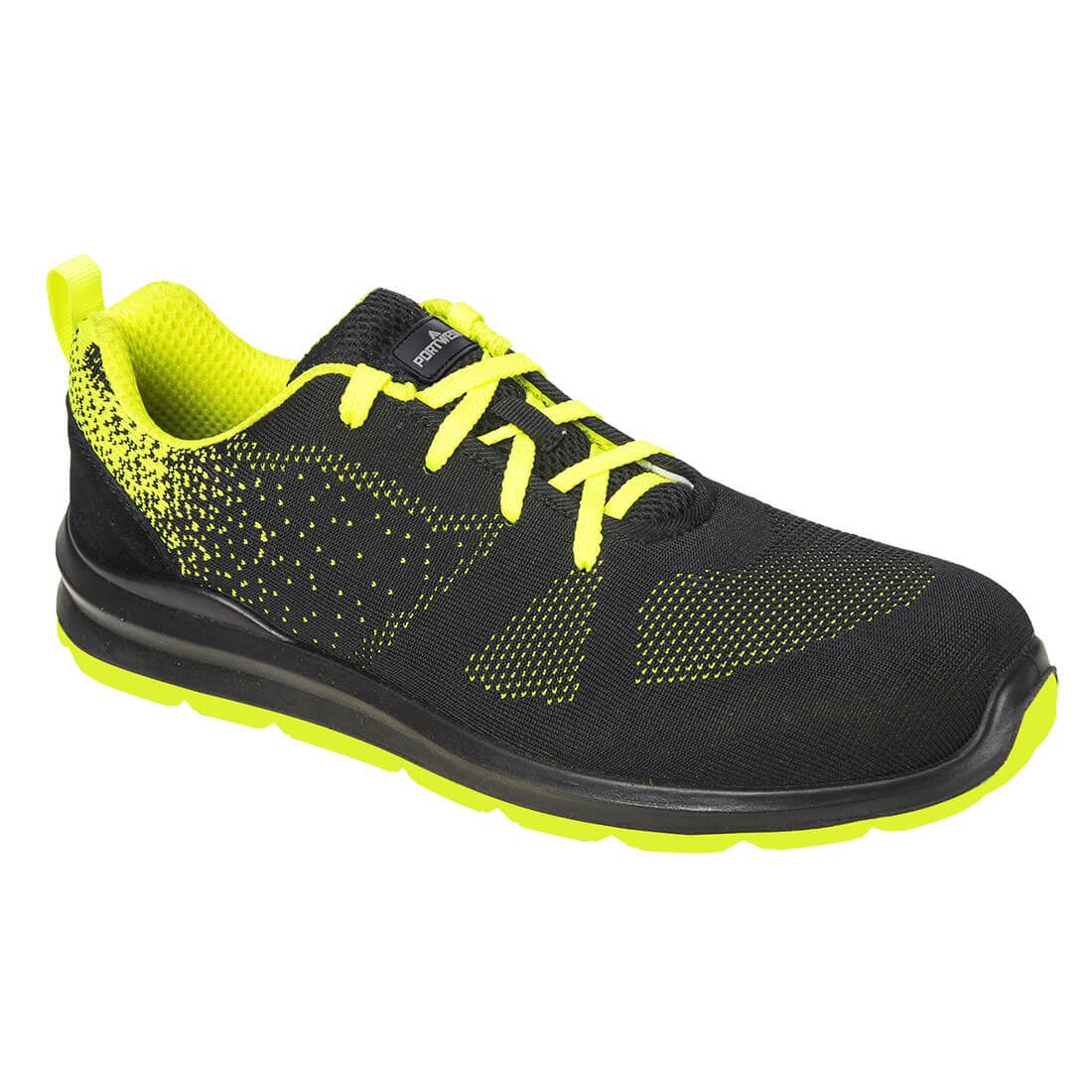 Półbut sportowy S1P FO SR — Czarny/Zielony