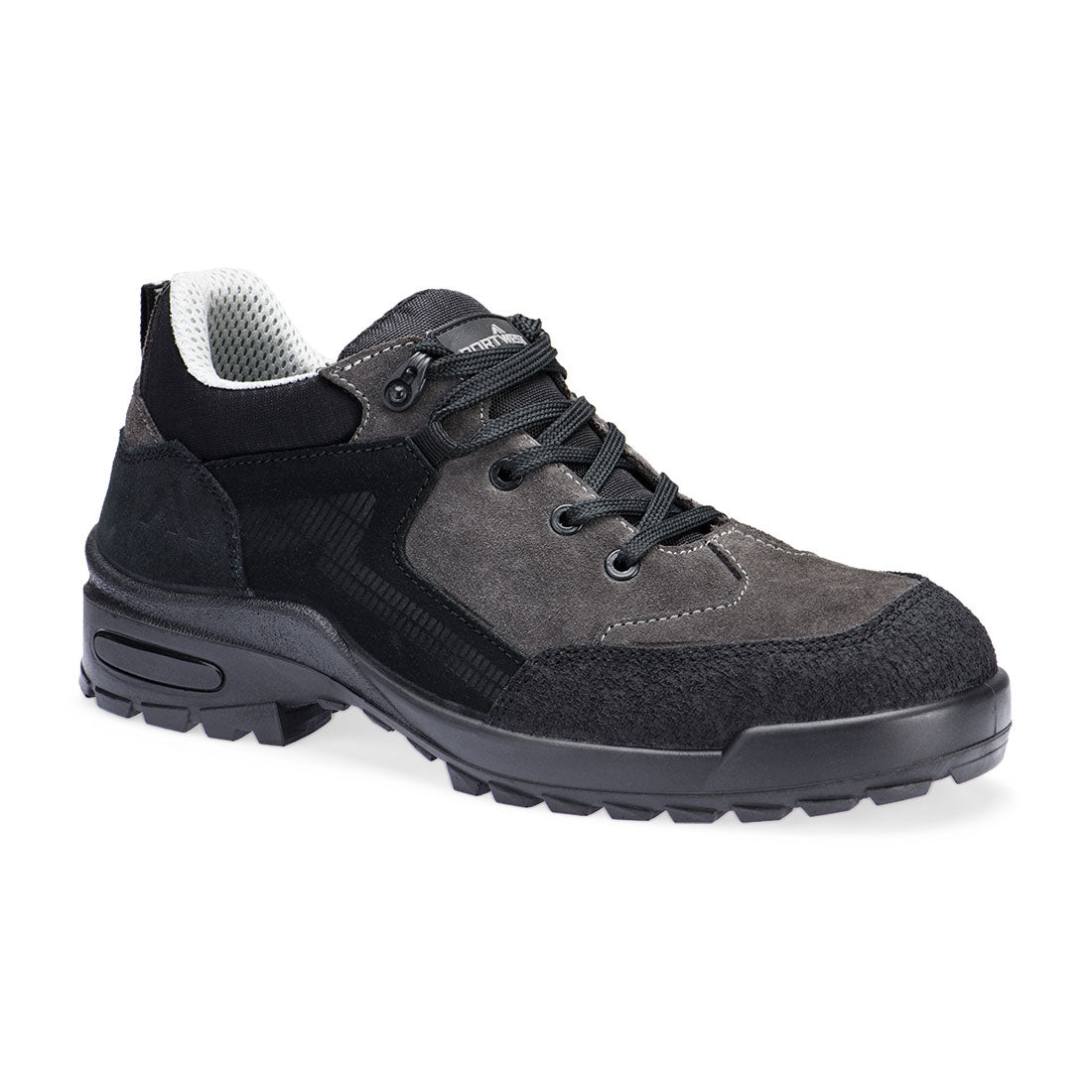 Buty zamszowe S3L CI FO SR — Czarny/Szary