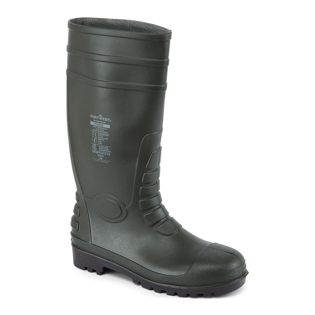 Kalosz S5 Total Safety — Zielony