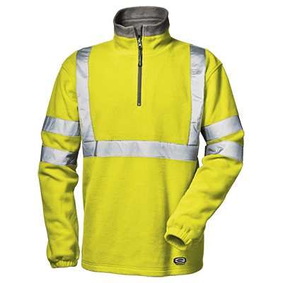 DUNE fleece, HI-VIS YELLOW