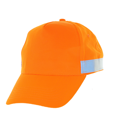 High visibility cap, HI-VIS ORANGE