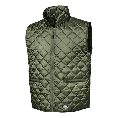 THERMO bodywarmer, GREEN