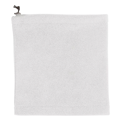Fleece neckwarmer, WHITE