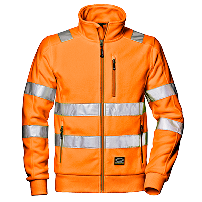HI-VIS COMFORT fleece, HI-VIS ORANGE