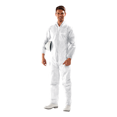 POLIFILM coverall, WHITE