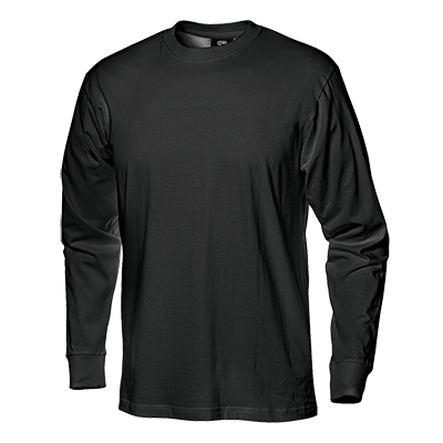 SIRFLEX long sleeved shirt, BLACK