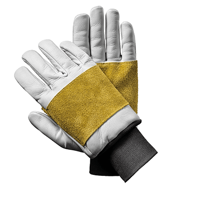 CHAINSAW prot glove elastic cuff, GREY