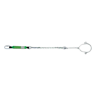 Energy absorbing double twisted rope