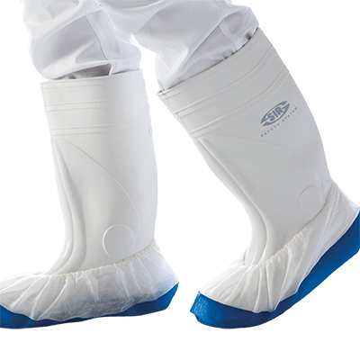 Non-slip shoe covers (box 100pcs), WHITE