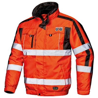 CONTENDER jacket, HI-VIS RED
