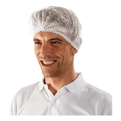 STRETCH cap (box 1000 pcs), WHITE