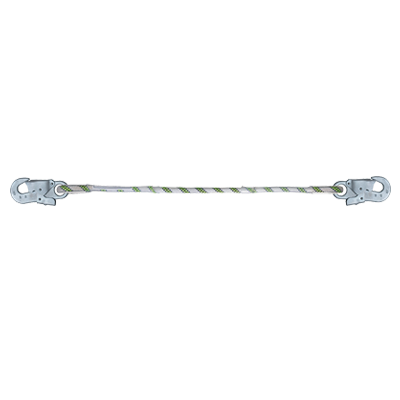 Braided rope lanyard