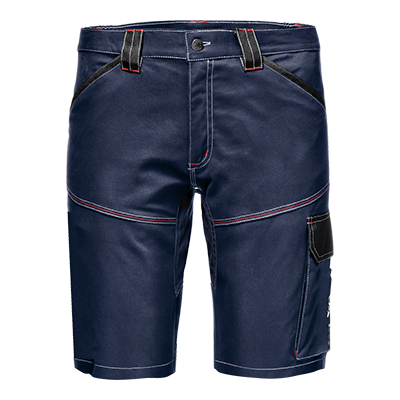 SYMBOL STRETCH bermudas, DARK BLUE