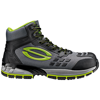DIELECTRIC ankle high shoe, GREY