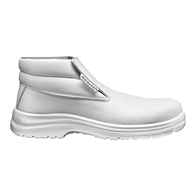 KARIM FOBIA ankle high shoe, WHITE