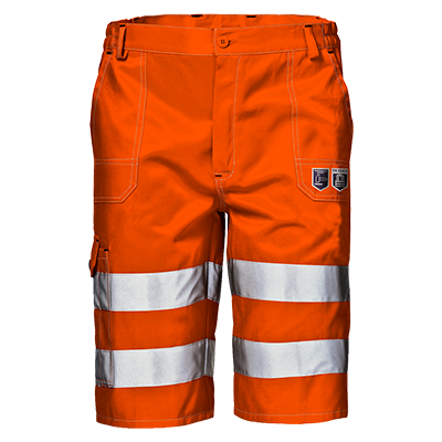 MISTRAL bermuda, HI-VIS ORANGE