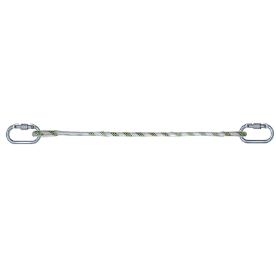 Braided rope lanyard