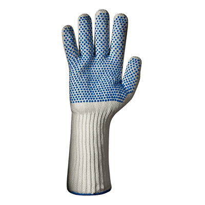 LONG OWEN glove, WHITE