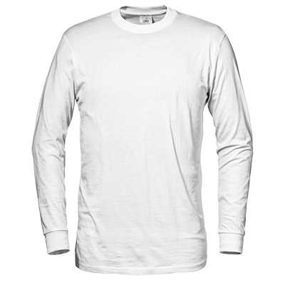 SIRFLEX long sleeved shirt, WHITE