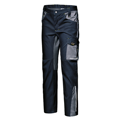 FUSION STRETCH trousers, NAVY/GREY