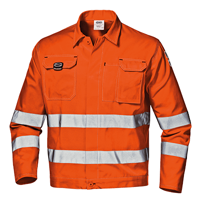 MISTRAL short jacket, HI-VIS ORANGE