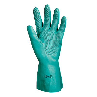 NITRON glove, GREEN