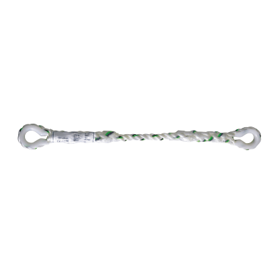 Polyamide triple twisted rope lanyards