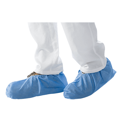 CHEMTEX shoe covers (box 100pcs), LIGHT BLUE