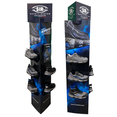 “SIR FUTURE” tower shoe stand