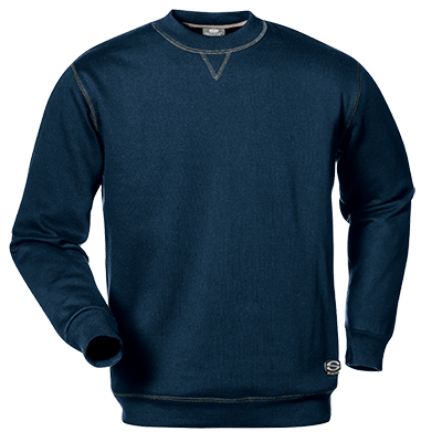 SIRFLEX round neck sweatshirt, DARK BLUE