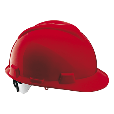 COSMOS helmet w/textile harness, RED