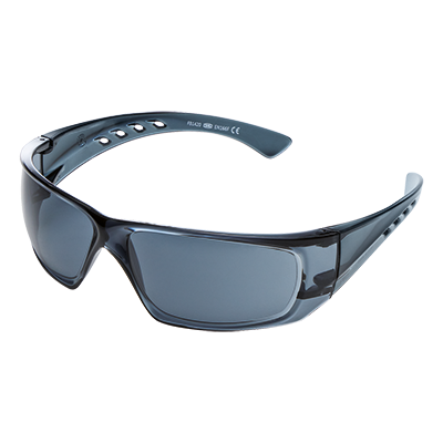 AZOTO scuro safety glasses grey lens