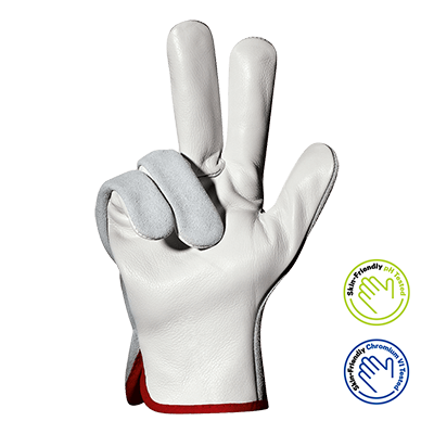 BORNEO glove, WHITE