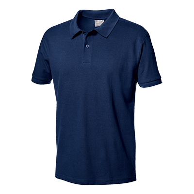 PIQUET short sleeve polo shirt, NAVY