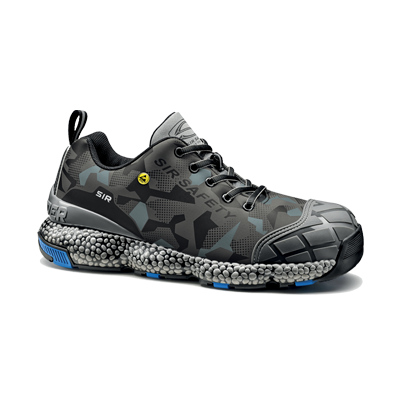 TURKANA low shoe, BLACK/GREY