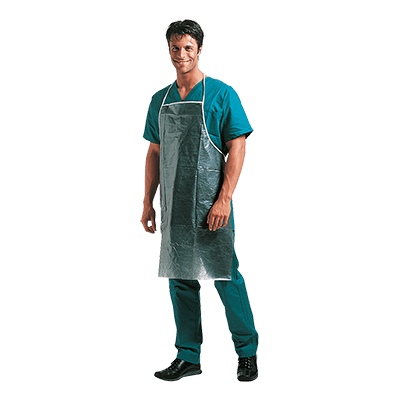 ROMER apron (box 50 pcs), GREEN