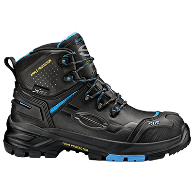 LEVEL UP ankle high shoe, BLACK