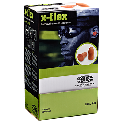 Wkładki przeciwhałasowe X-FLEX 200 par