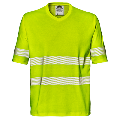 STRETCH LIGHT MISTRAL t-shirt, HI-VIS YELLOW
